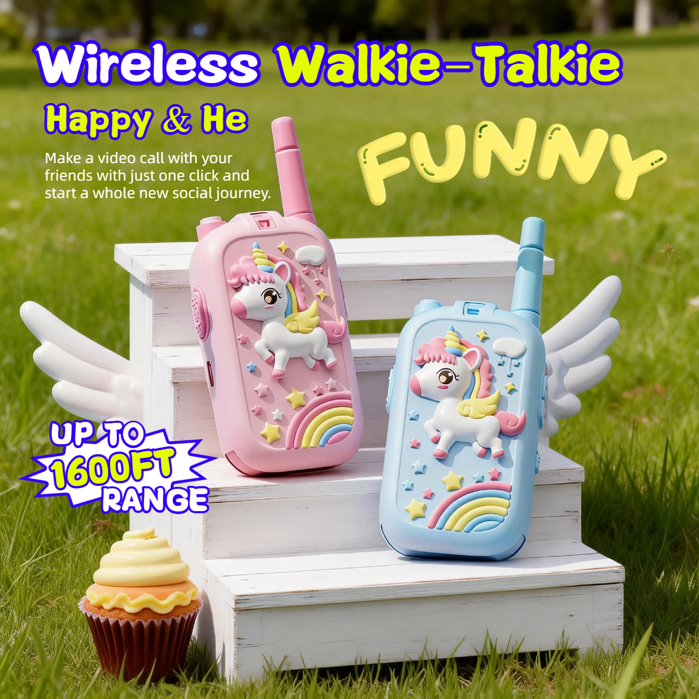 Kids Education Video - New Generation Kids Video Walkie Talkies,