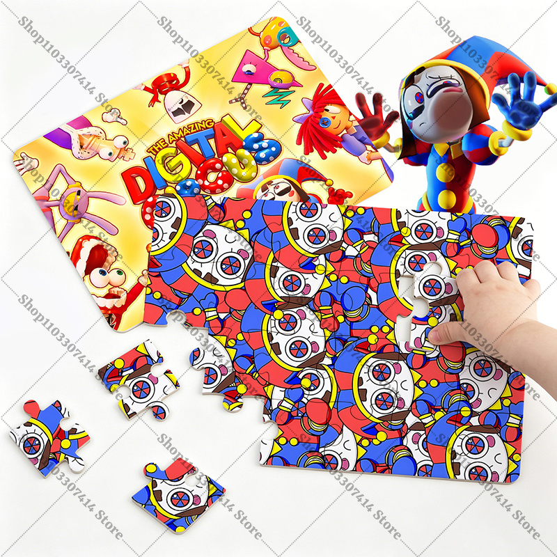 Kids Educational Device - Cartoon Creative Jigsaws Classic Toys The