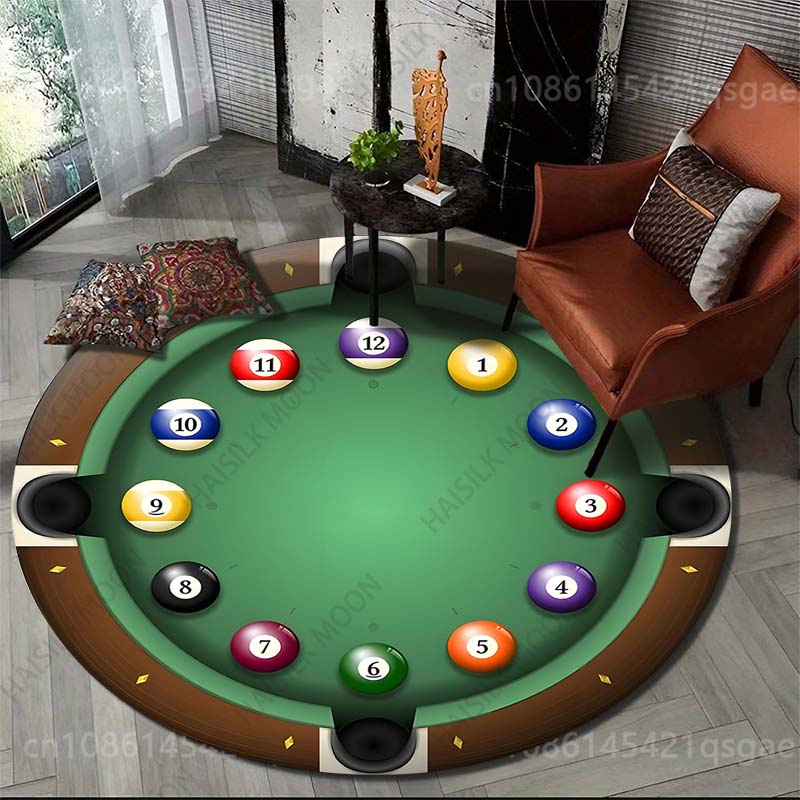 Multiplication Table Mat - Multiple sizes Billiard table with numbered