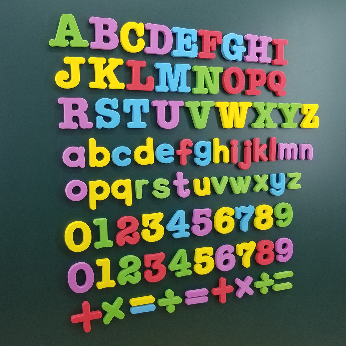 Magnetic Letter Board - Magnetic Letters Numbers Alphabet ABC 123