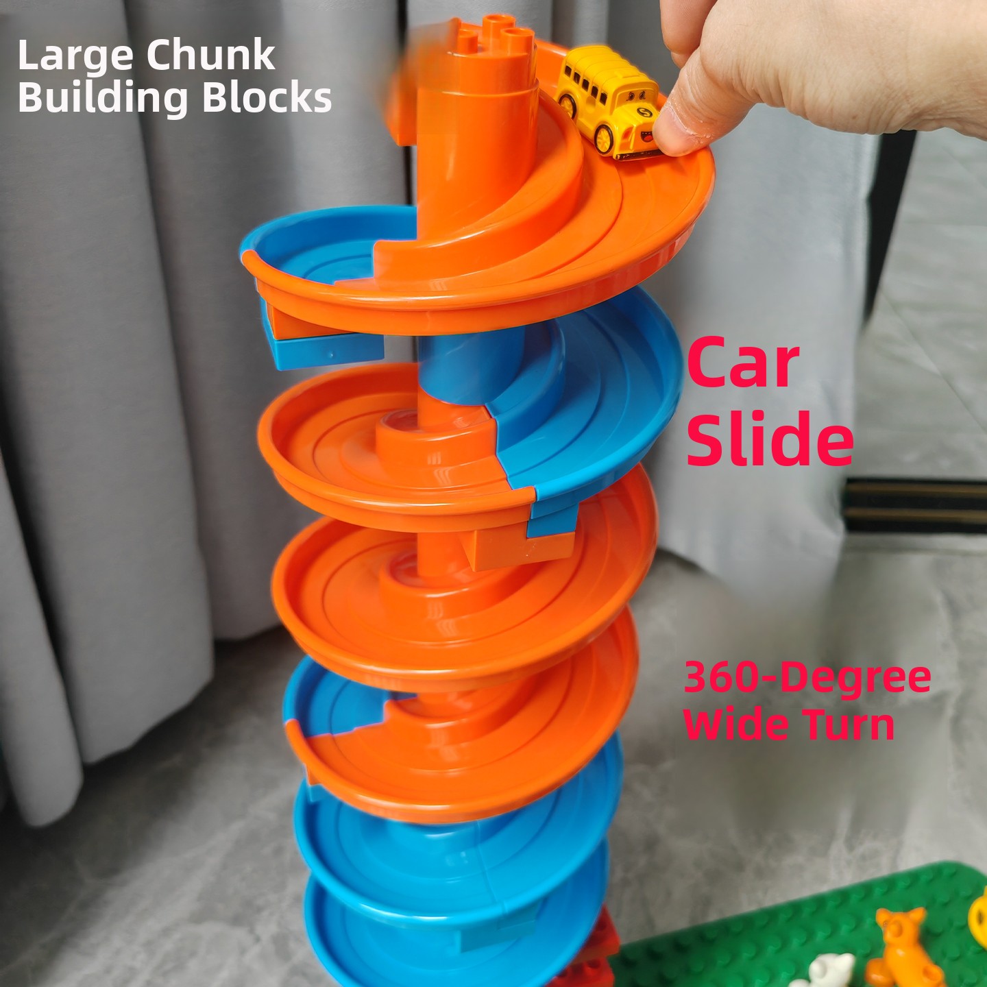 Kids Education Degree - Large Particle Plastic Building Blocks Children's