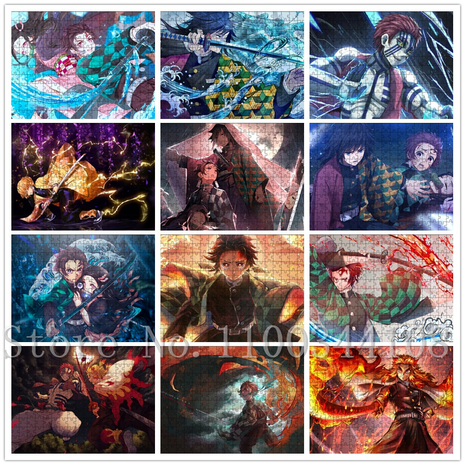 Kids Education In Japan - 300/500/1000 Pieces Japan Classical Anime Puzzles