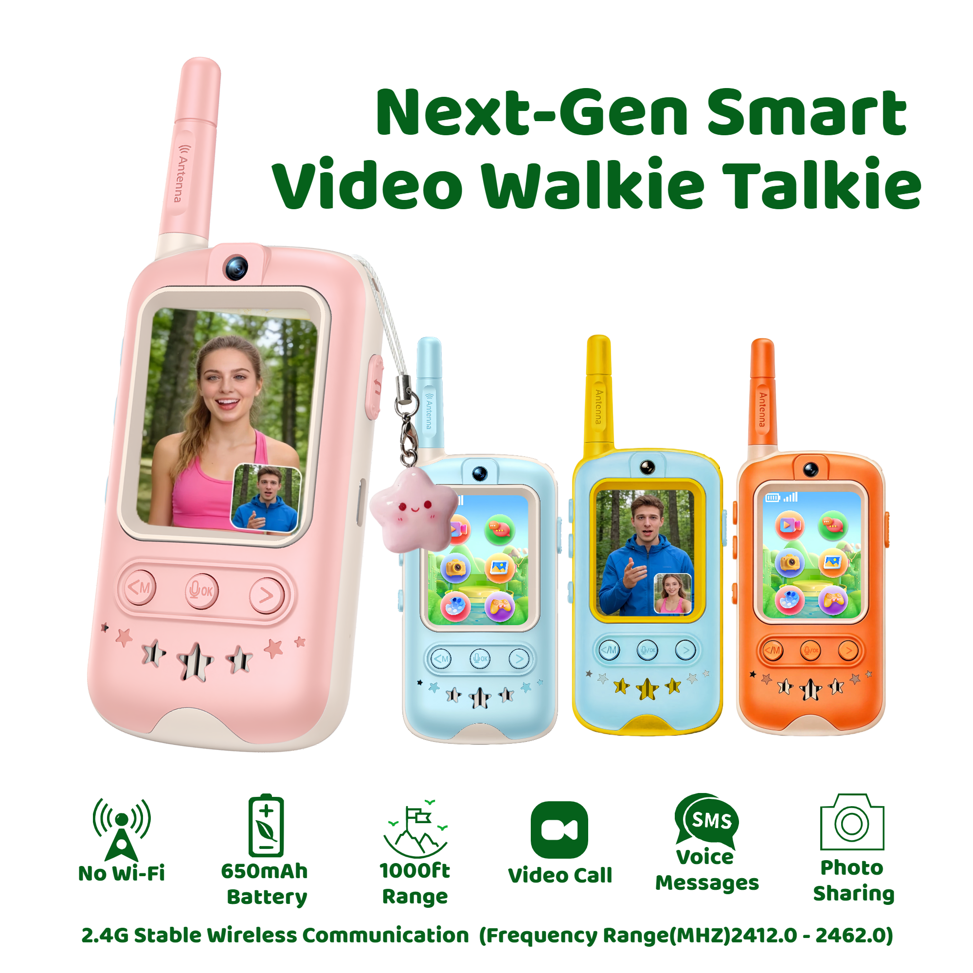 Kids Education Video - Video Walkie Talkie Gift Set 2