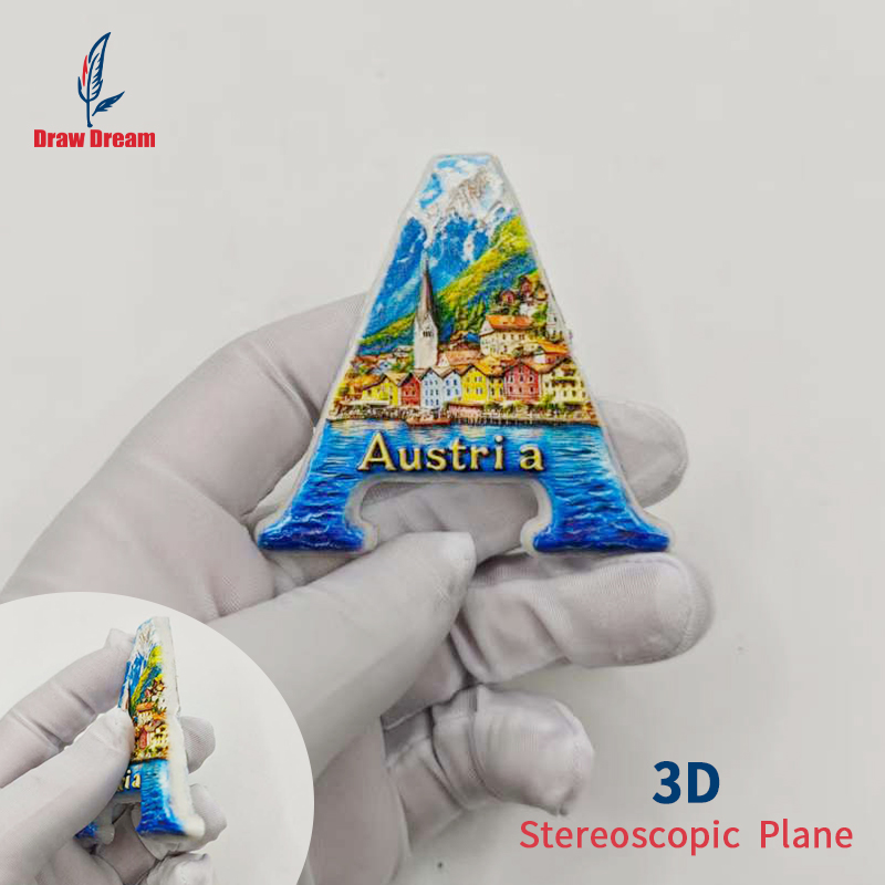 Magnetic Letter Board - 1Pc Austrian 3D Stereo Refrigerator Magnet,