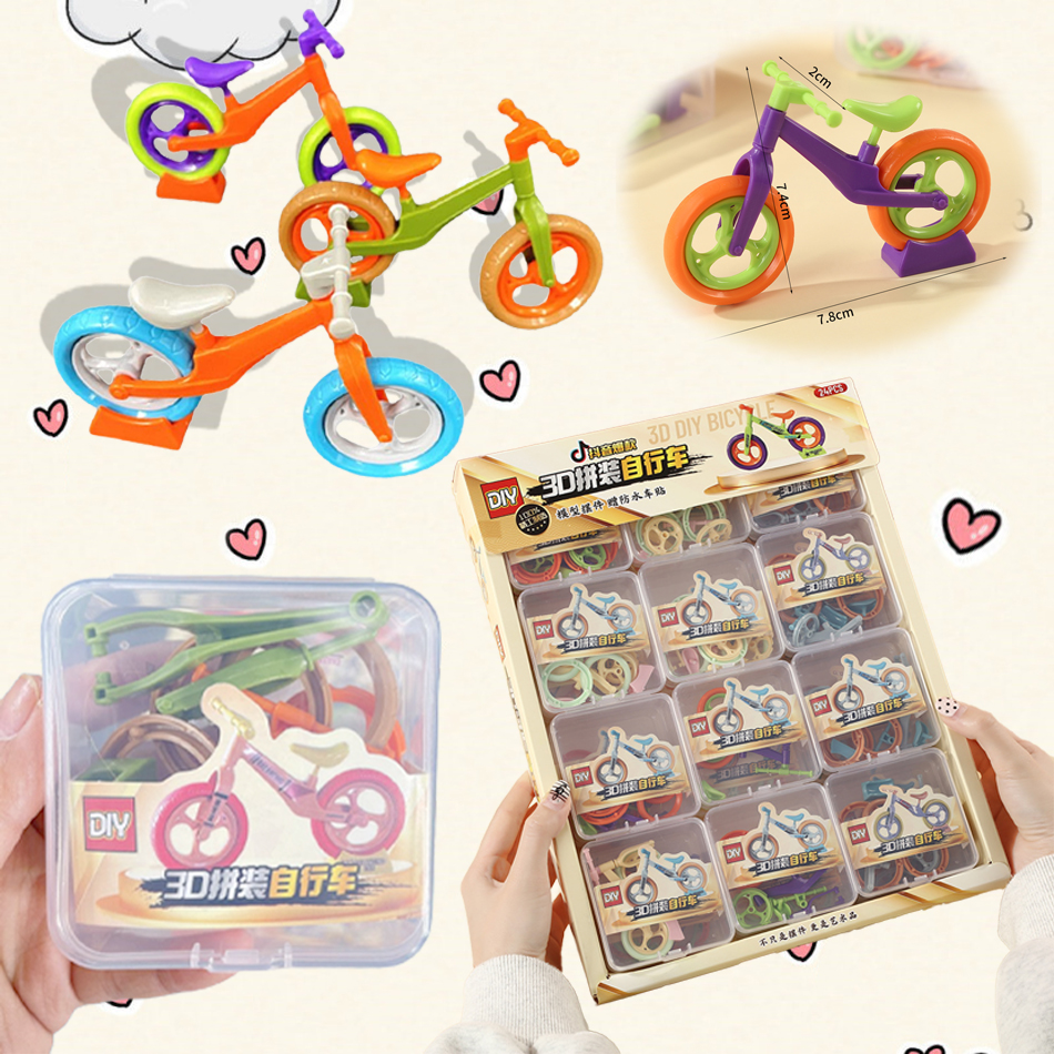 Kids Education In Japan - DIY Mini Radish Car Model Puzzle