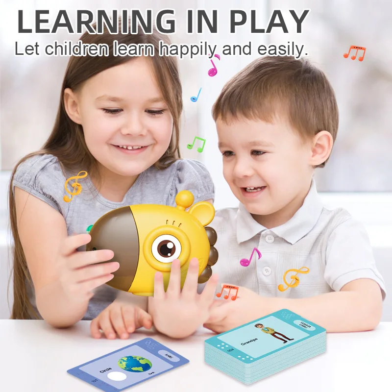 Giraffe Flash Card Reader Sigh - Phonics Card Game ulasan dan harga
