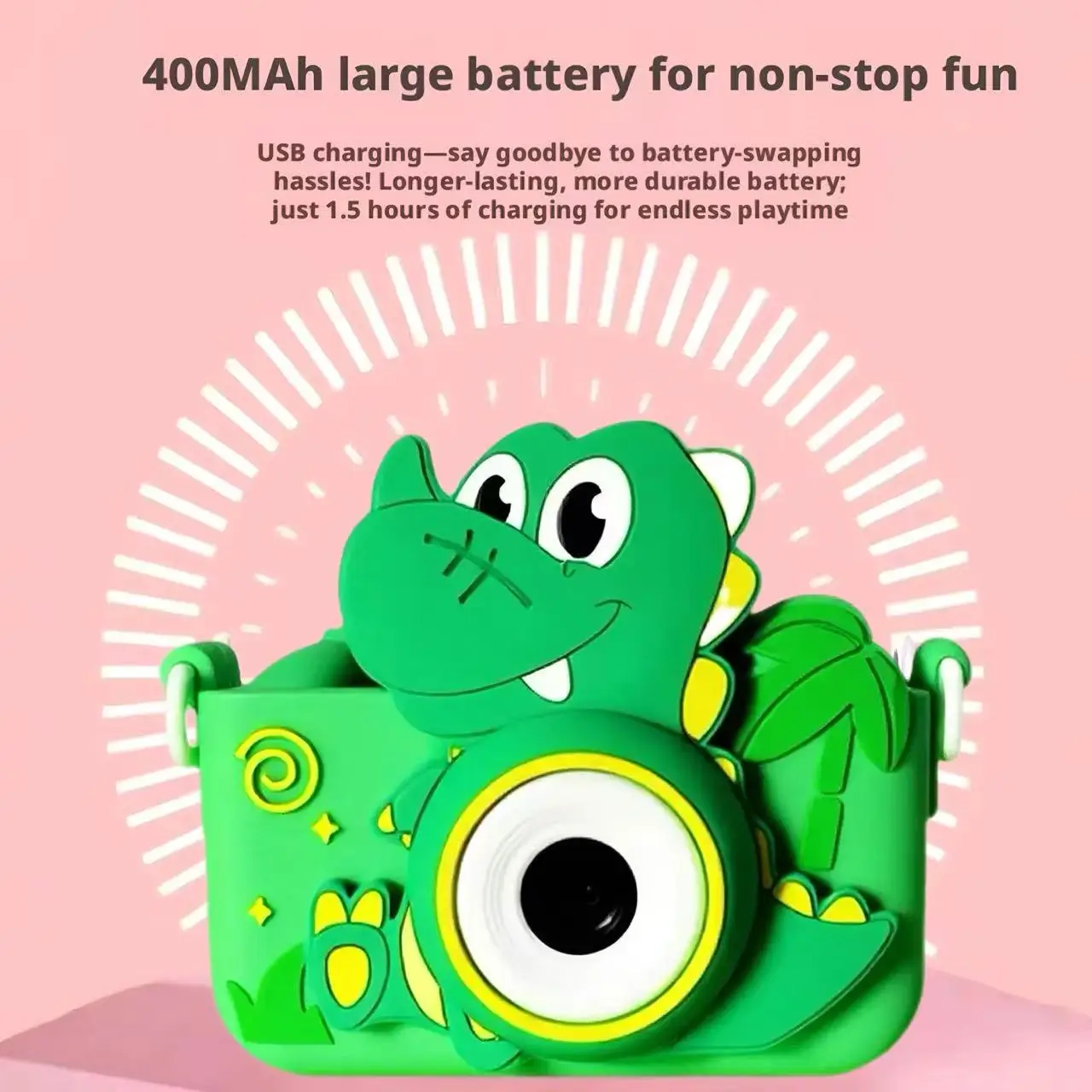 Dinosaur Kids Camera High Pixe - Kids Education Video ulasan dan harga