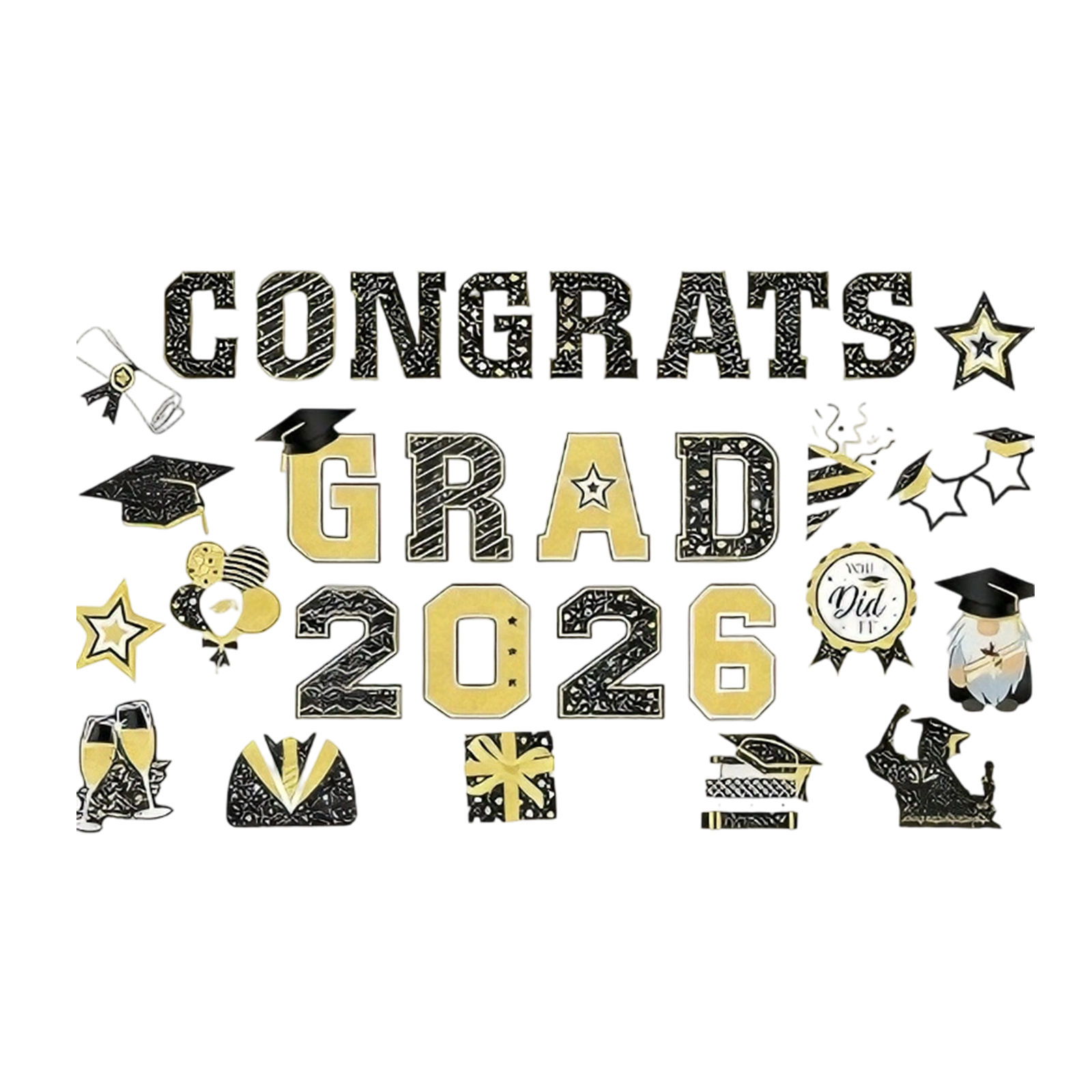 Hot-selling 30pcs/set Graduati - Magnetic Letter Board ulasan dan harga