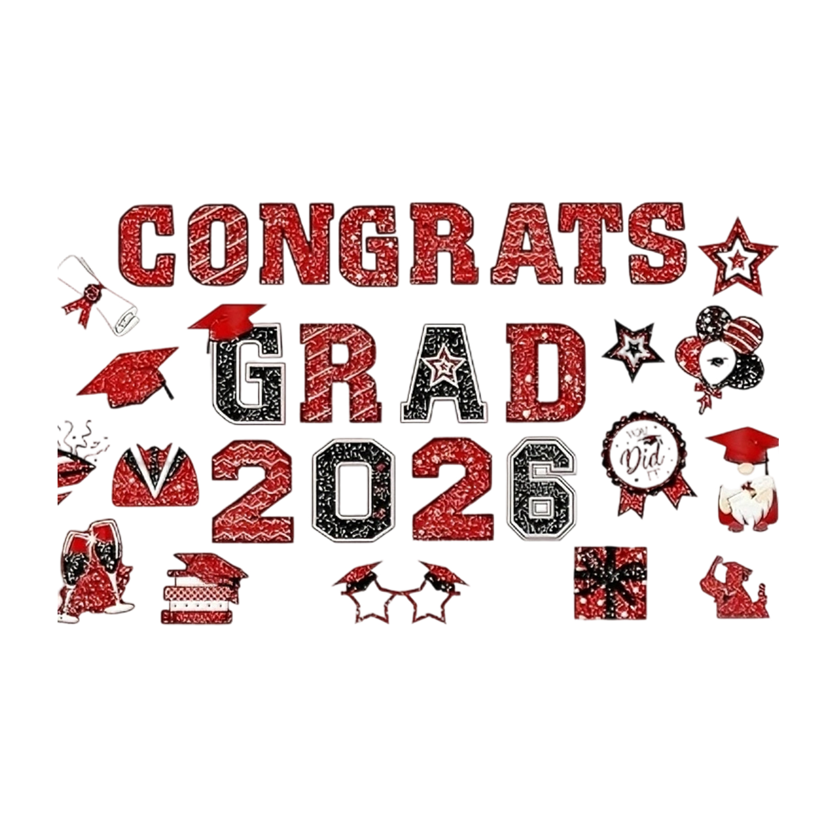 Hot-selling 30pcs/set Graduati - Magnetic Letter Board ulasan dan harga