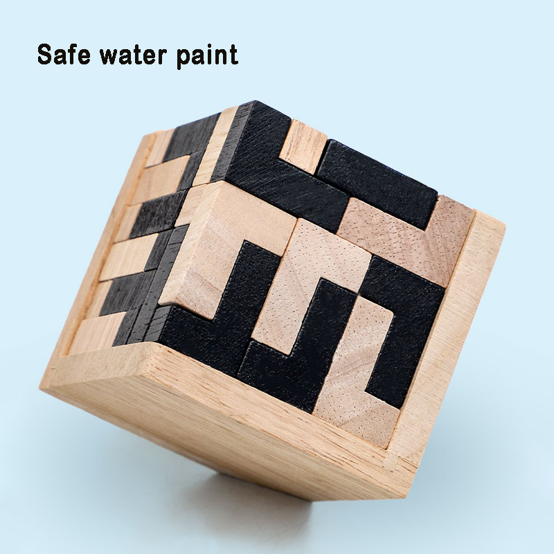 3D Cube Puzzle Luban Interlock - Magnetic Letter Board ulasan dan harga