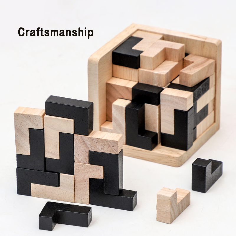 3D Cube Puzzle Luban Interlock - Magnetic Letter Board ulasan dan harga