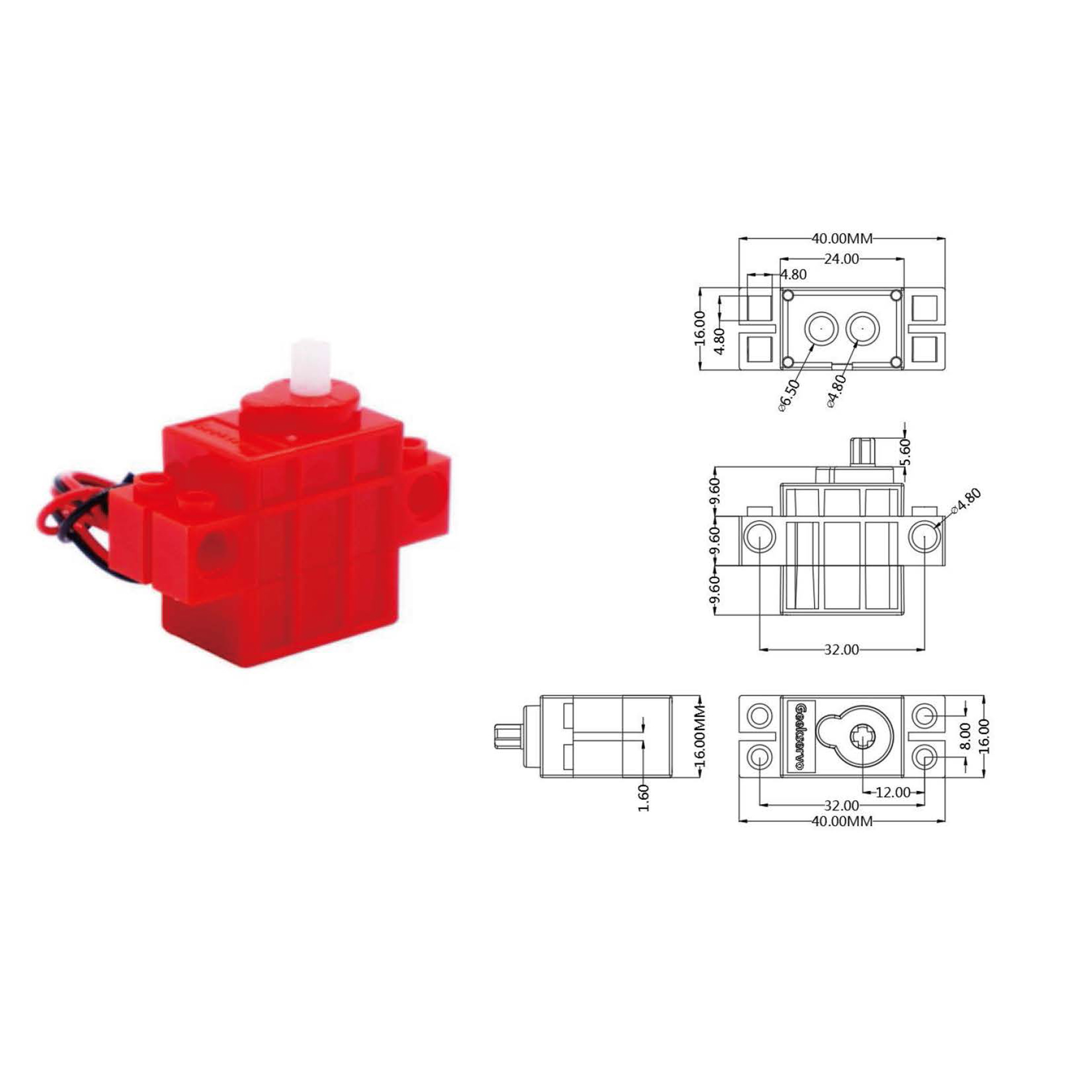 Geekservo Programmable Servos  - Kids Education Degree ulasan dan harga