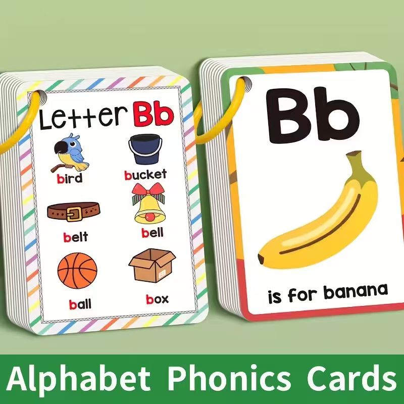 Alphabet Phonics Flash Cards f - Phonics Card Game ulasan dan harga