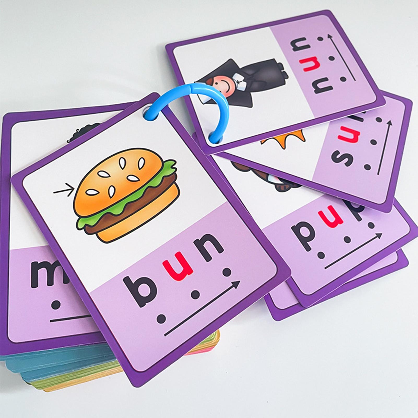 Kindergarten Flash Cards 70 Pi - Phonics Card Game ulasan dan harga