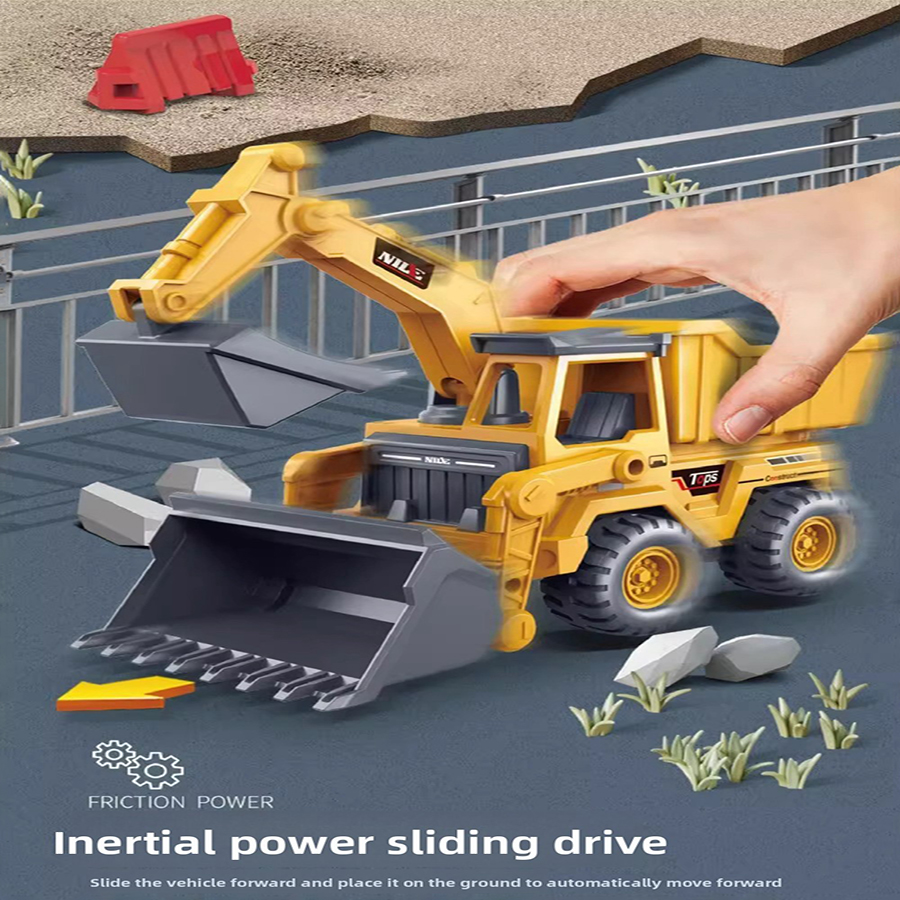 1pcs Excavator Truck Model Toy - Kids Educational Device ulasan dan harga