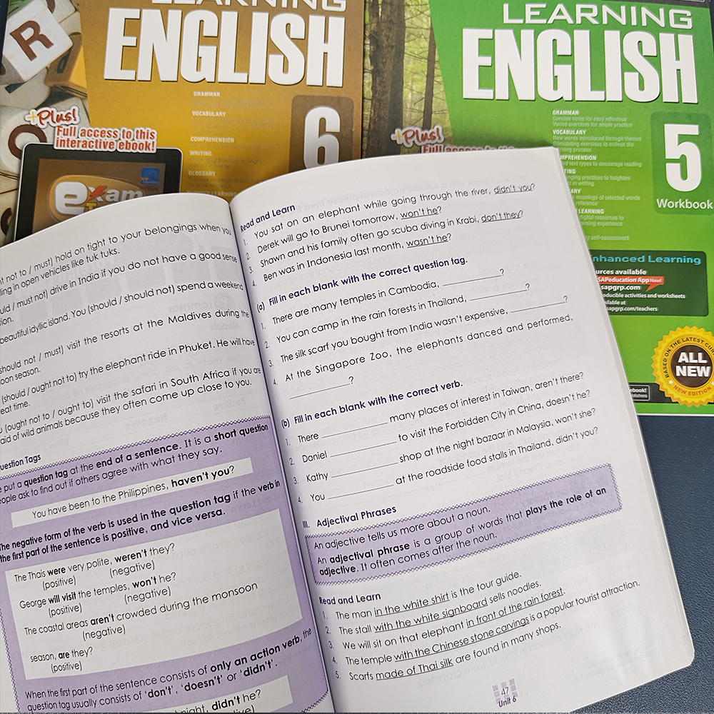 2 Book Sap Education 1- 6 Grad - Kids Education In Singapore ulasan dan harga