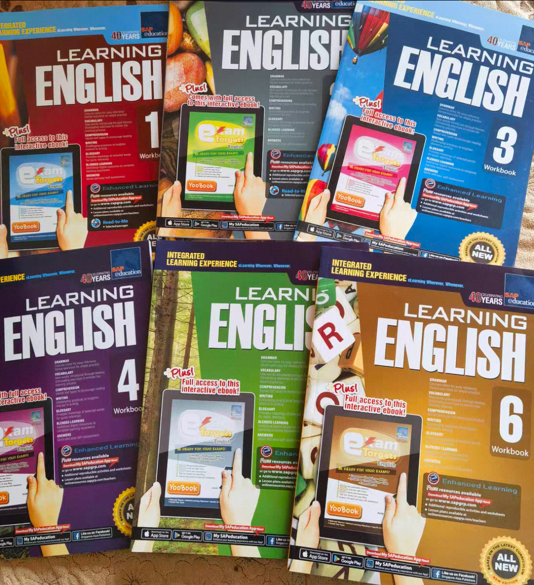 2 Book Sap Education 1- 6 Grad - Kids Education In Singapore ulasan dan harga