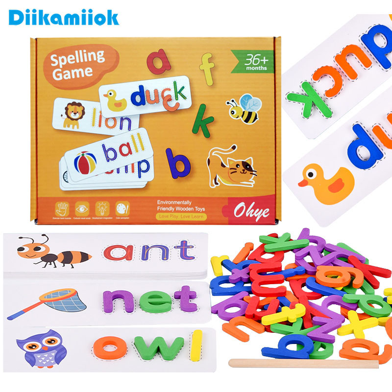 52pcs English Alphabet Spellin - Magnetic Letter Board ulasan dan harga