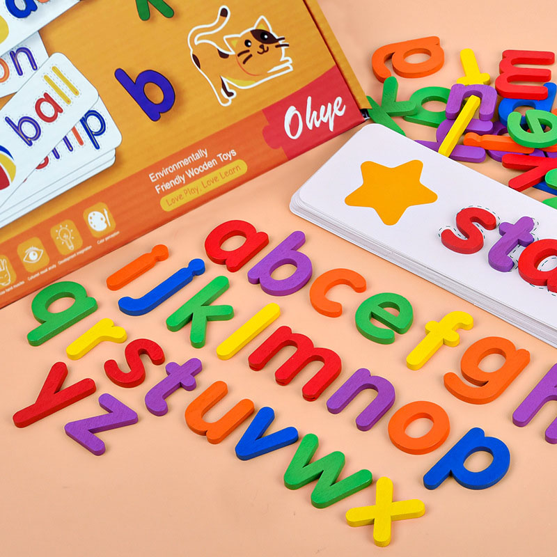 52pcs English Alphabet Spellin - Magnetic Letter Board ulasan dan harga