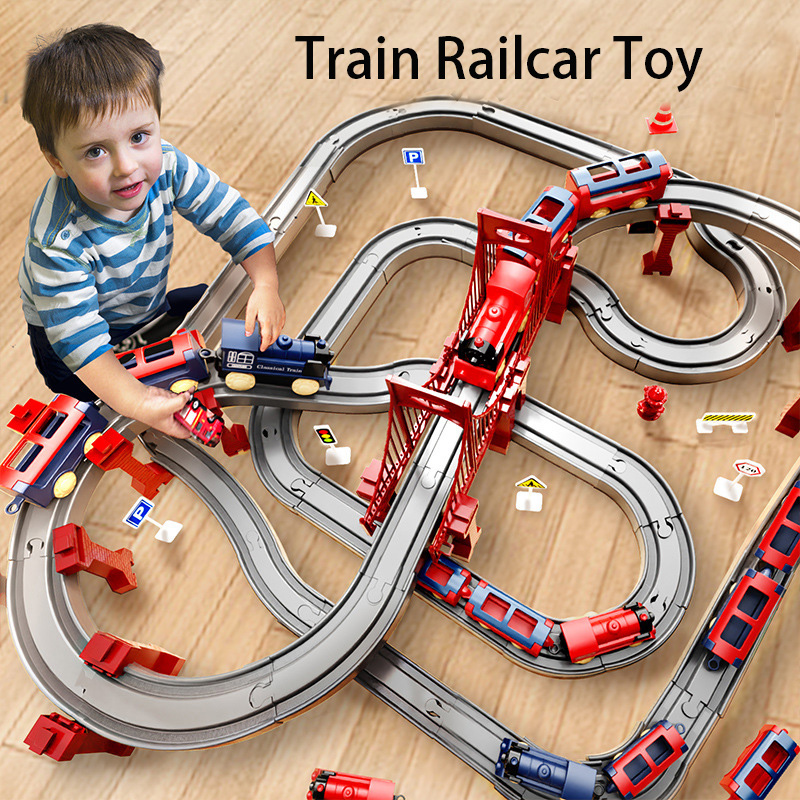 44Pcs/set Electric Train Track - Kids Educational Device ulasan dan harga