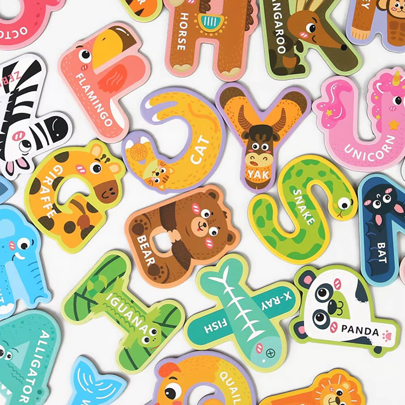 26pcs Large Magnetic Letters A - Phonics Card Game ulasan dan harga