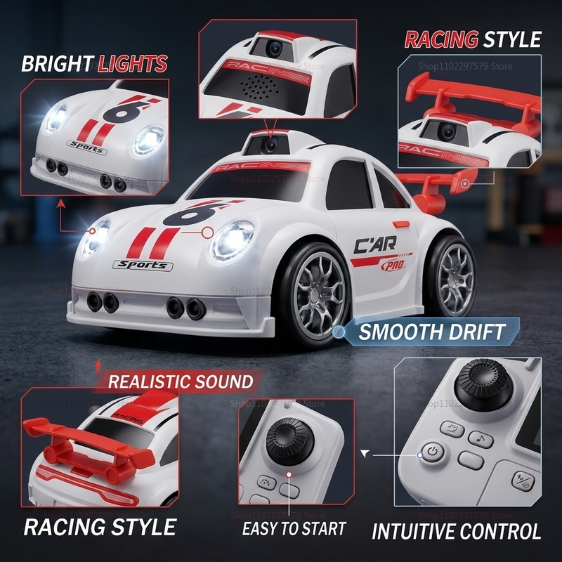 RC Stunt Car 2.4G Wireless 4WD - Kids Education Degree ulasan dan harga
