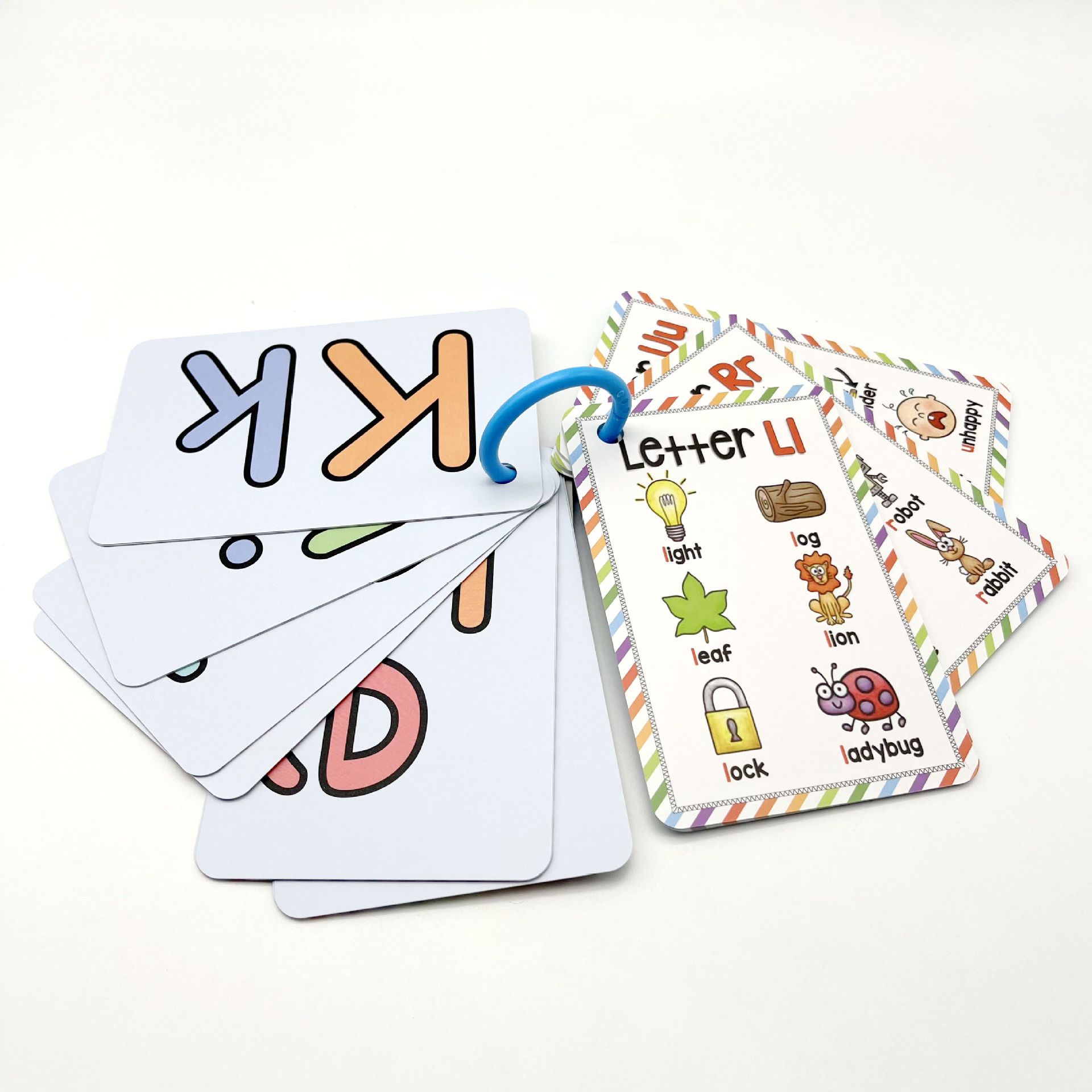 1/2pcs English 26 Letters Alph - Phonics Card Game ulasan dan harga