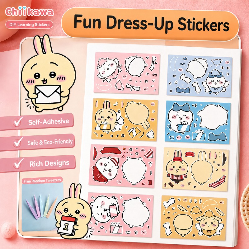 Kawaii Chiikawa Educational Pu - Kids Education In Japan ulasan dan harga