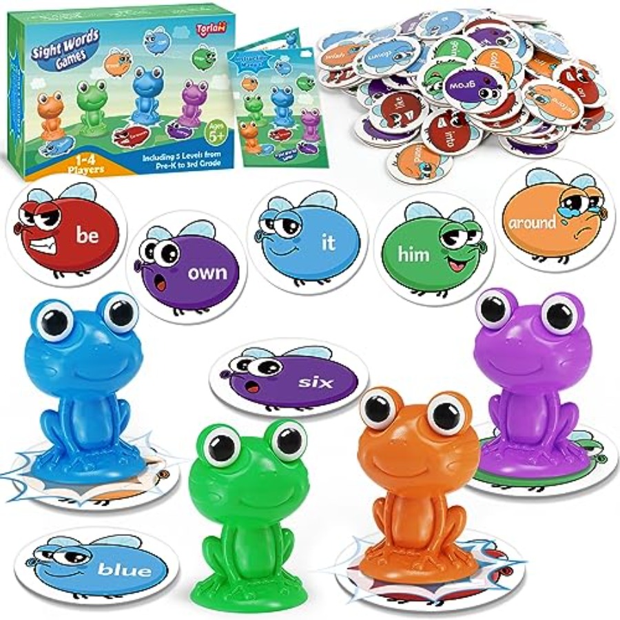 Sight Word Games Frog Site Wor - Phonics Card Game ulasan dan harga