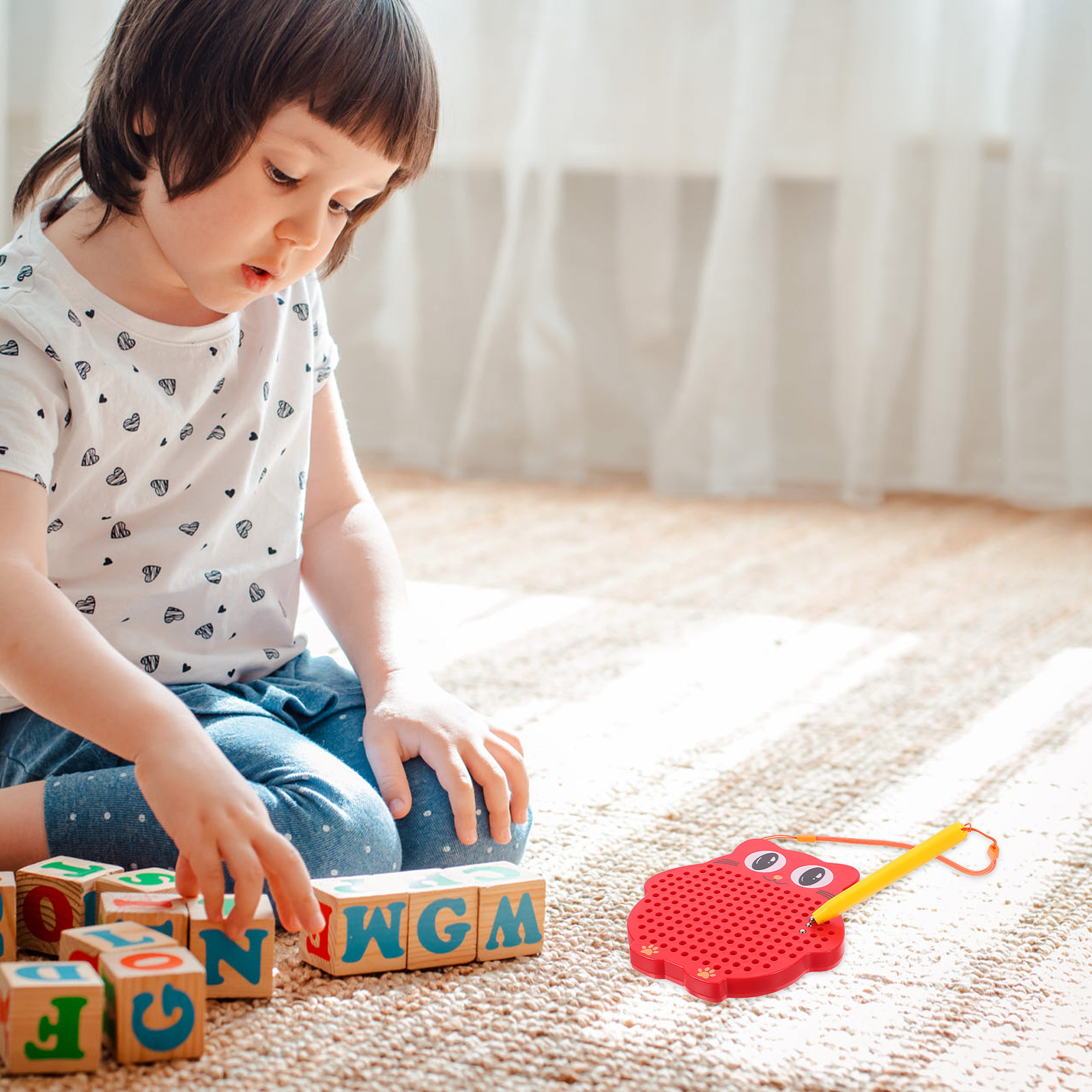 Creative Magnetic Drawing Boar - Kids Educational Device ulasan dan harga
