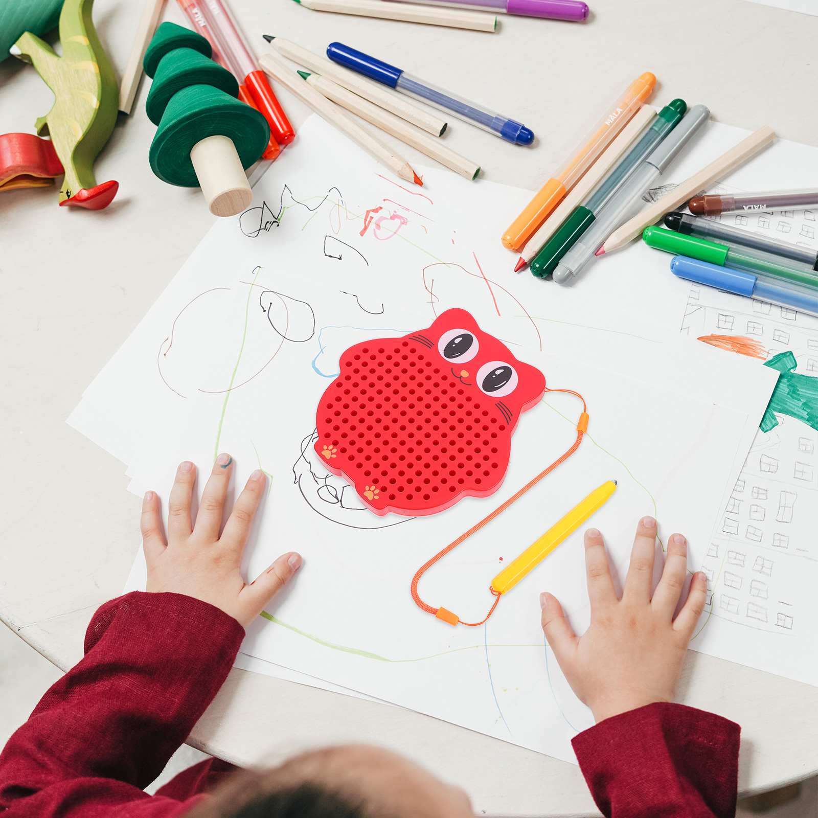 Creative Magnetic Drawing Boar - Kids Educational Device ulasan dan harga