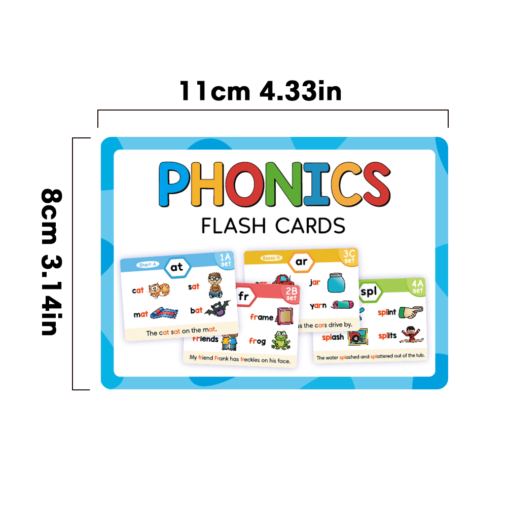 Kids Phonics Learning Cads Edu - Phonics Card Game ulasan dan harga