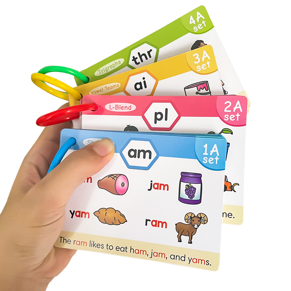 Kids Phonics Learning Cads Edu - Phonics Card Game ulasan dan harga