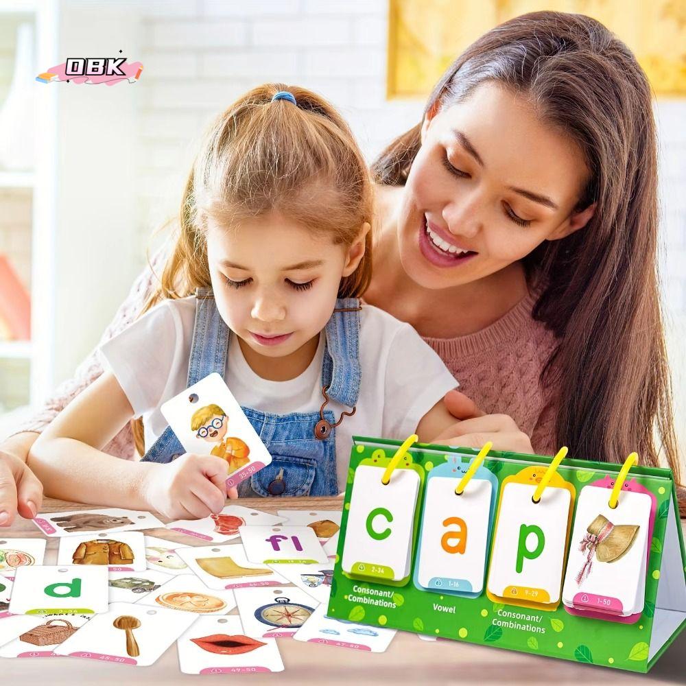 129 Pcs Picture Recognition Vi - Phonics Card Game ulasan dan harga
