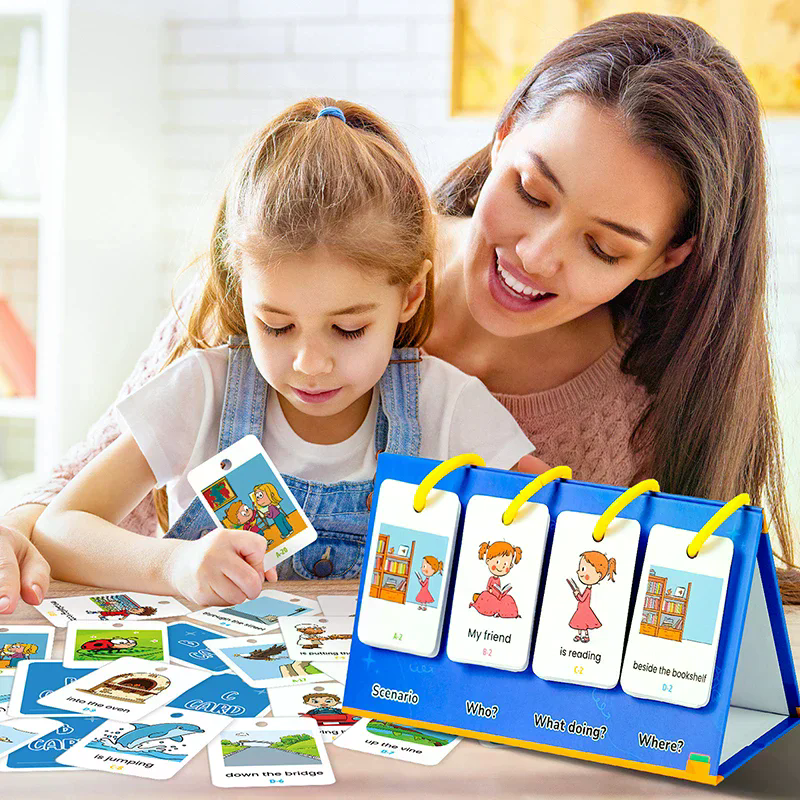 English Learning Pocket Chart  - Phonics Card Game ulasan dan harga
