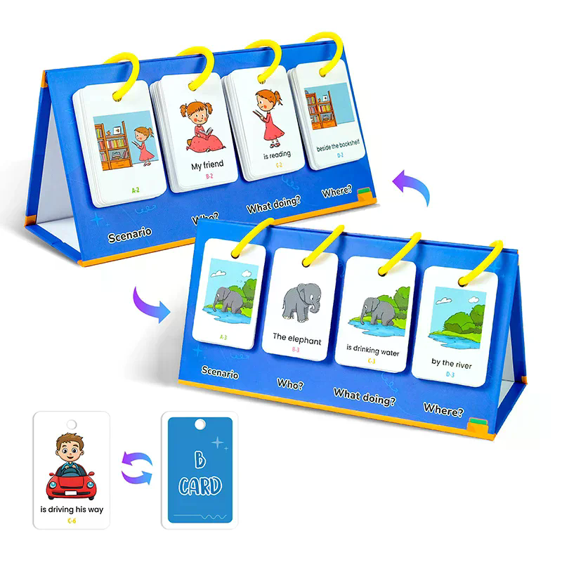 English Learning Pocket Chart  - Phonics Card Game ulasan dan harga