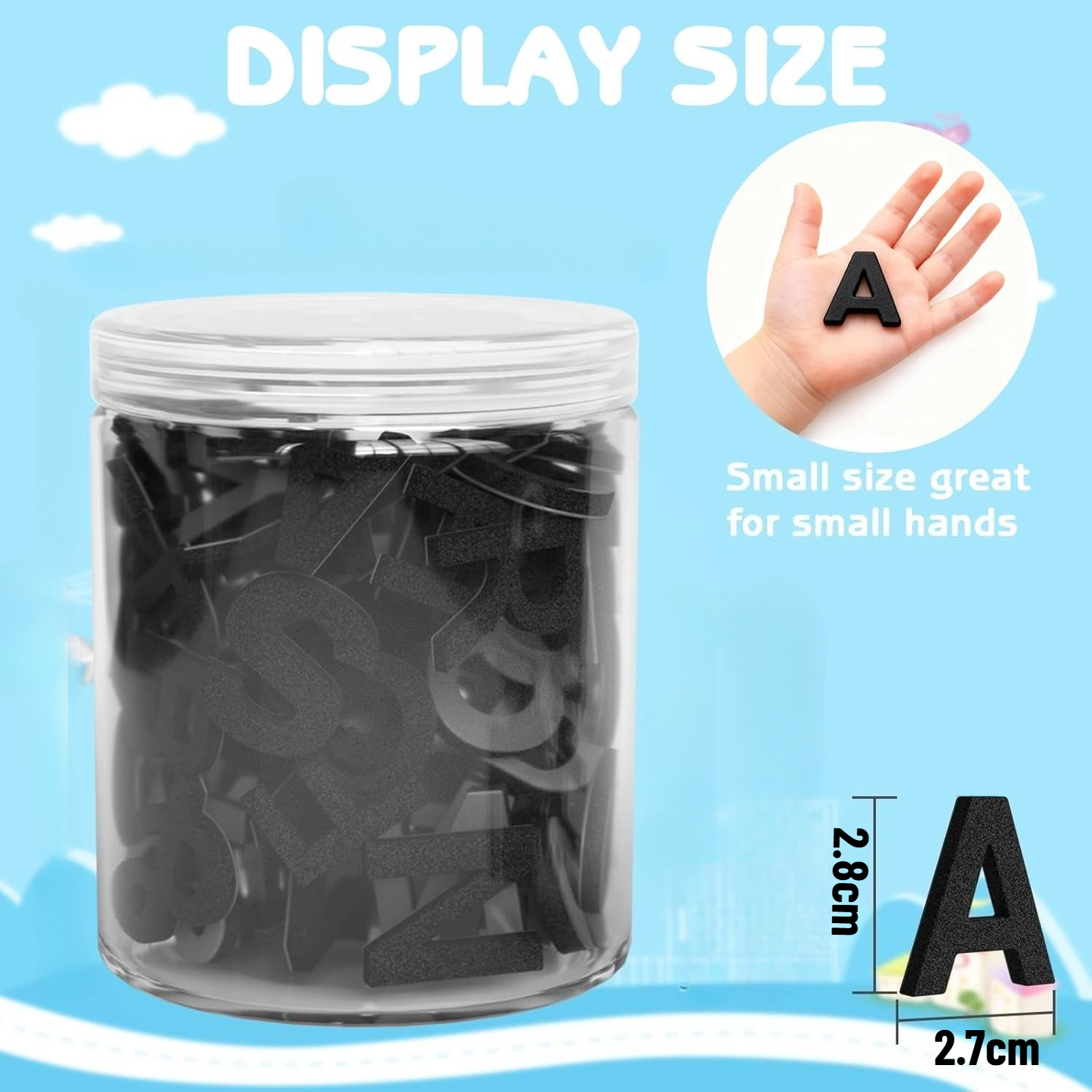 160pcs Decorative Magnetic EVA - Magnetic Letter Board ulasan dan harga
