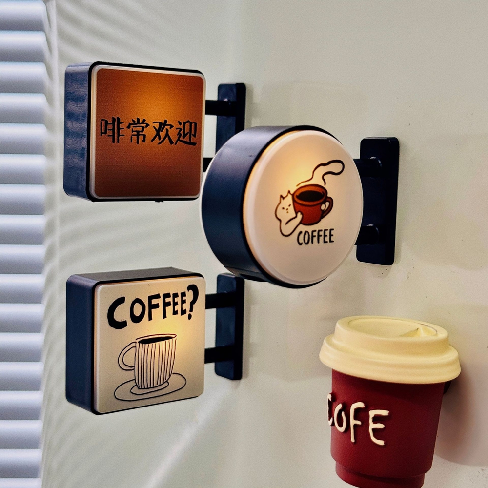 American Coffee Shop Illuminat - Magnetic Letter Board ulasan dan harga