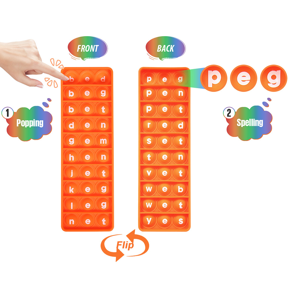 5pcs Word 100 CVC Words Games  - Phonics Card Game ulasan dan harga