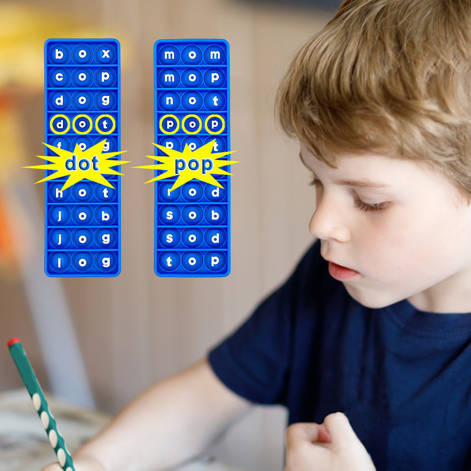 5pcs Word 100 CVC Words Games  - Phonics Card Game ulasan dan harga