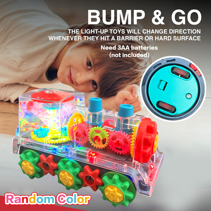 Kids Transparent Gear Train To - Kids Education Degree ulasan dan harga