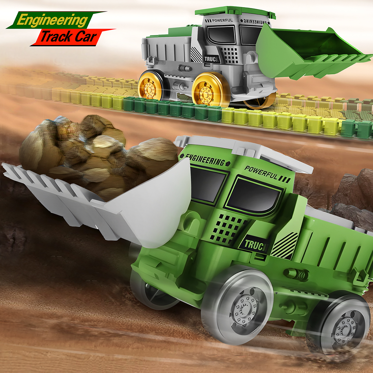 Dinosaur Toy Race Track Featur - Kids Educational Device ulasan dan harga