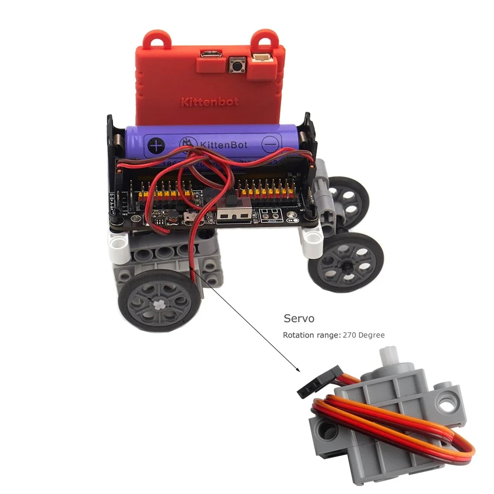 Geek Servo Programmable 270 De - Kids Education Degree ulasan dan harga