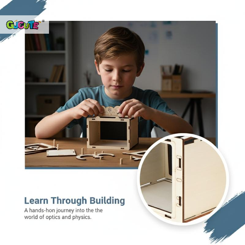 DIY Wooden Holographic Cinema  - Kids Education Video ulasan dan harga