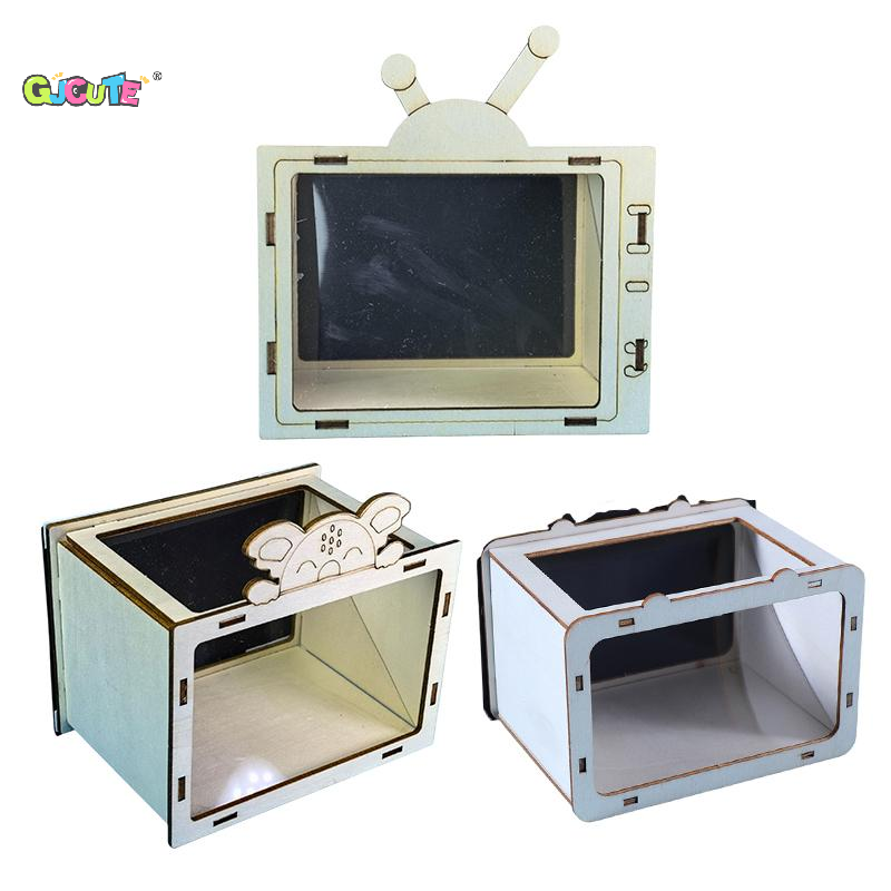 DIY Wooden Holographic Cinema  - Kids Education Video ulasan dan harga