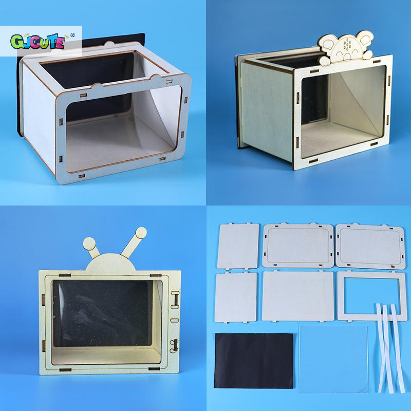 DIY Wooden Holographic Cinema  - Kids Education Video ulasan dan harga