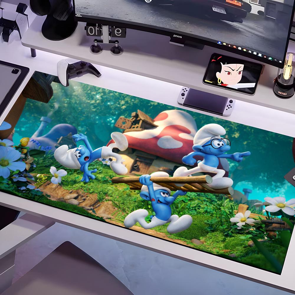 T-The S-SmurFSES-ES Mouse Pad  - Multiplication Table Mat ulasan dan harga