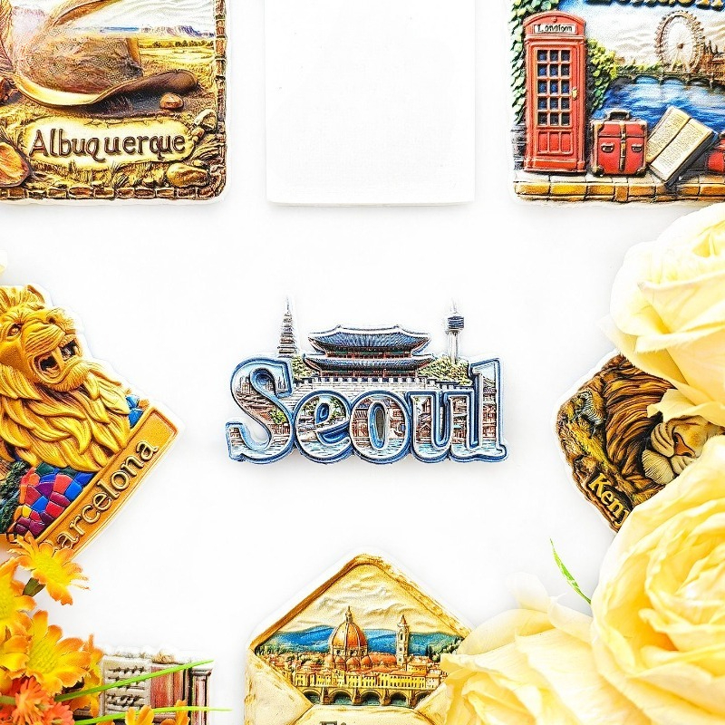 Seoul Gyeongbokgung & Namsan T - Magnetic Letter Board ulasan dan harga