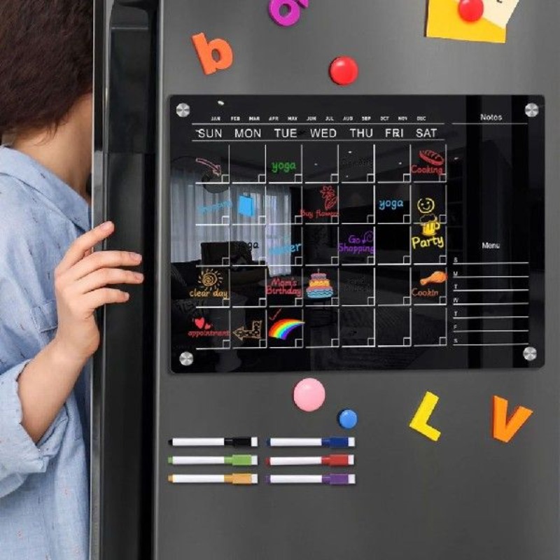 Fridge Sticker Calendar Board  - Magnetic Letter Board ulasan dan harga
