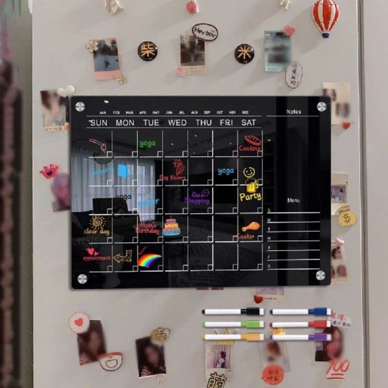 Fridge Sticker Calendar Board  - Magnetic Letter Board ulasan dan harga